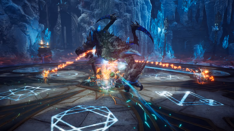 Throne and Liberty — boss fight, official screenshot